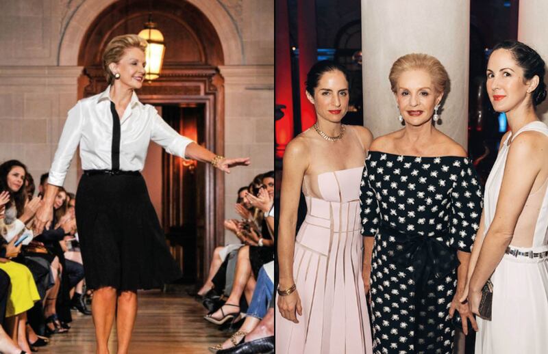 Estas fotos de Carolina Herrera demuestran que la elegancia y el buen gusto también se heredan