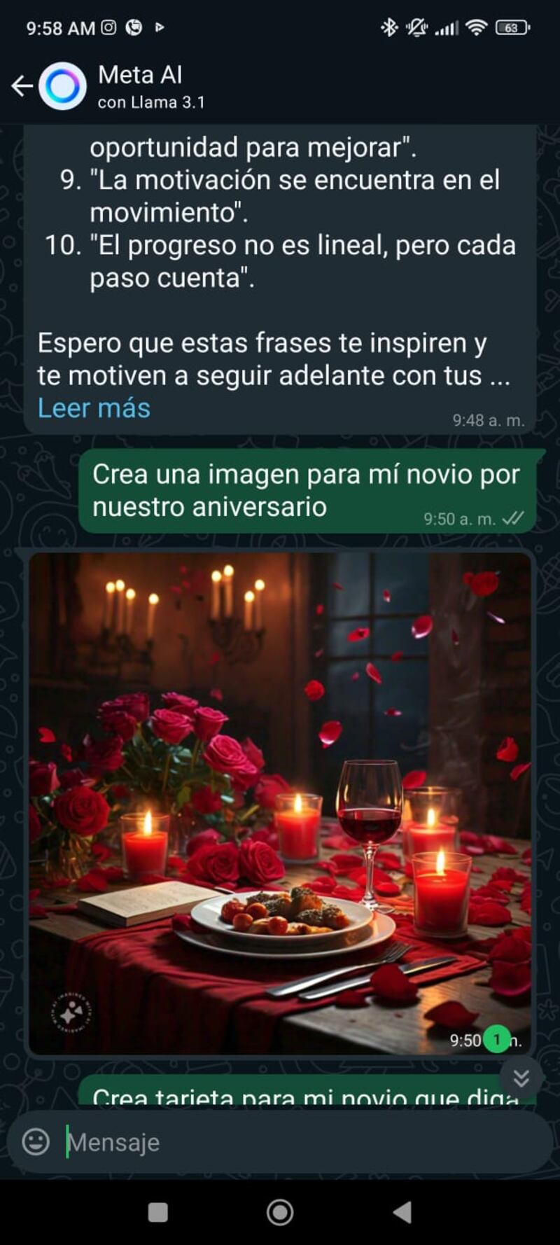 Cómo usar Meta AI en WhatsApp