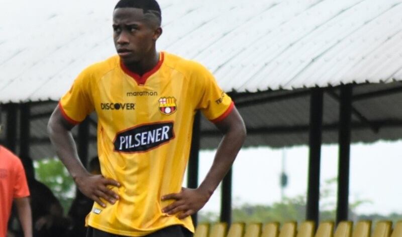 Jair Lemos con el Barcelona SC