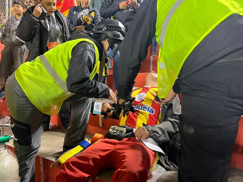 Hincha sufrió una descompensación