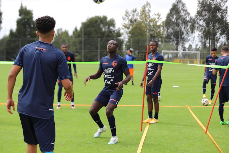 La Tricolor trabaja en la Casa de la Selección con miras al Sudamericano Sub-20 de Colombia.