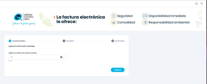 Se suspende la entrega de planillas de luz de manera física en Quito; Así puedes la puedes obtener