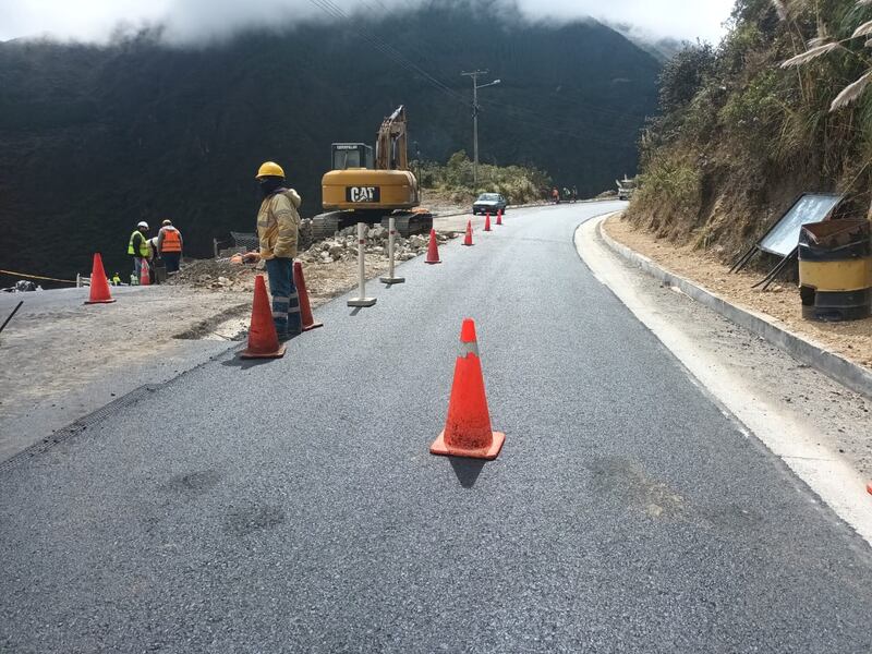 Vía Cuenca-Molleturo habilitada