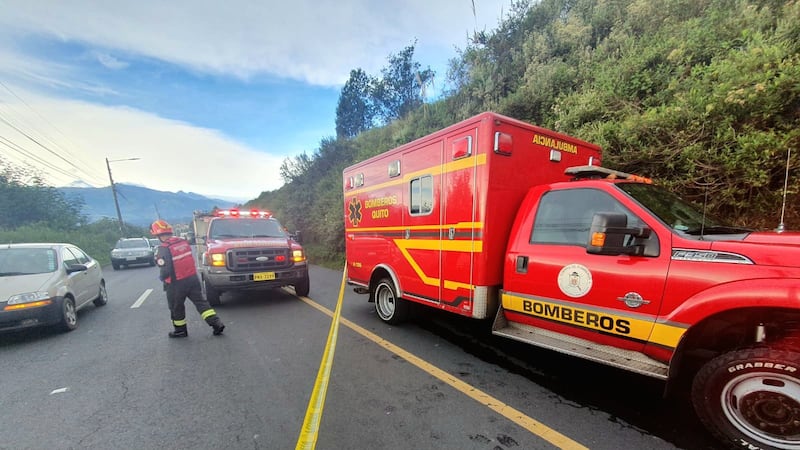 Accidente de tránsito en Quito