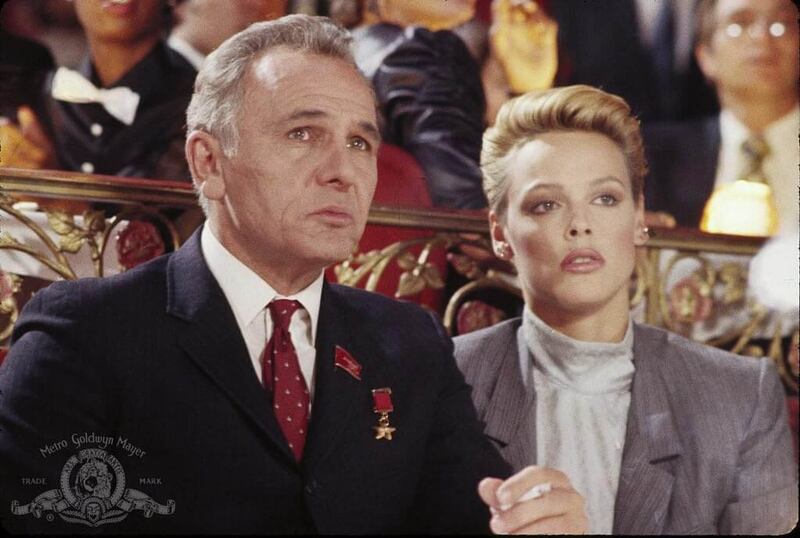 Michael Pataki y Brigitte Nielsen en 'Rocky IV'