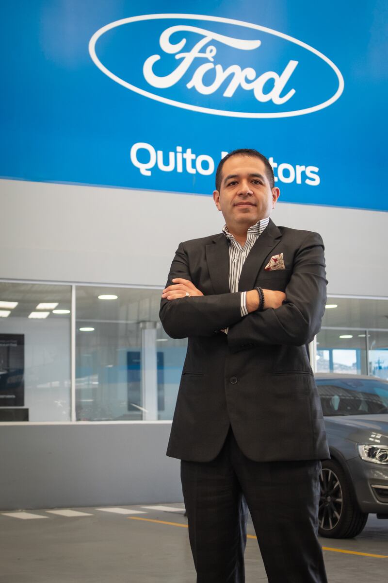 Juan Manuel Méndez, Gerente Nacional de Postventa en Ford Quito Motors