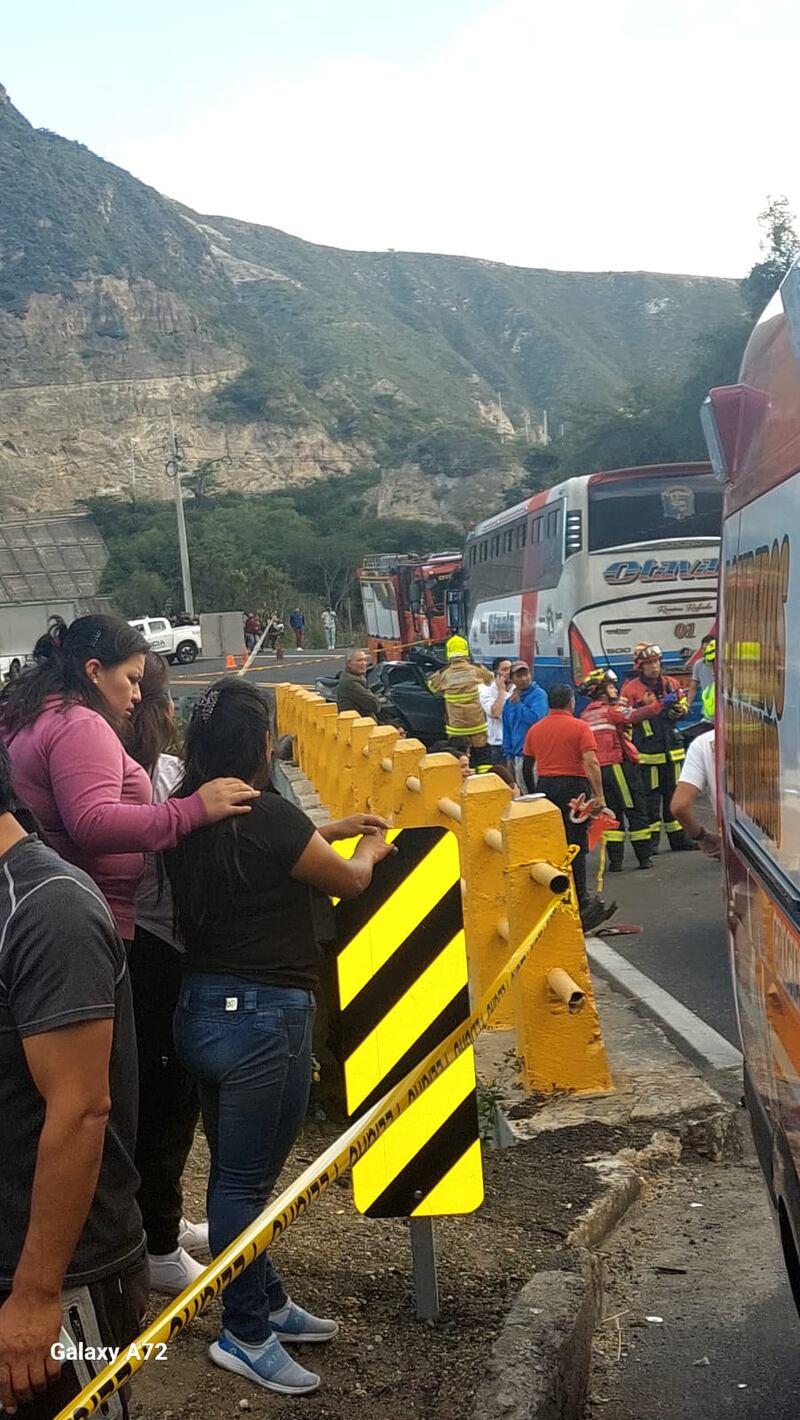 Accidente de tránsito en la Panamericana Norte