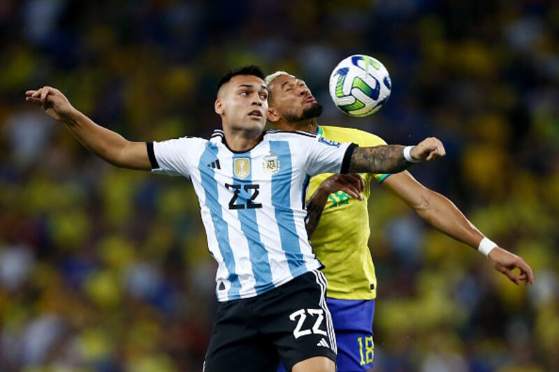 Argentina vs Brasil en Eliminatorias