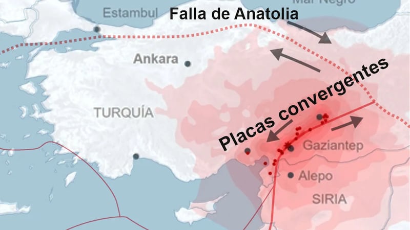 El terremoto en Turquía movió la corteza terrestre a centenares de distancia