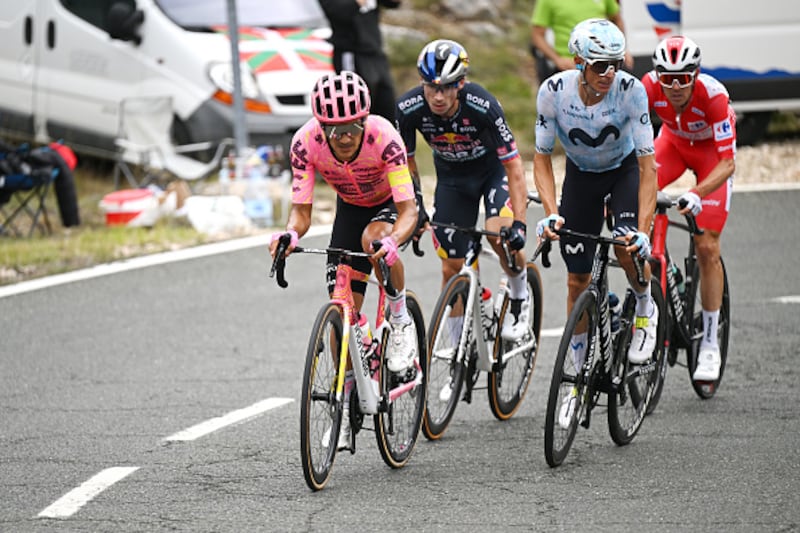 Richard Carapaz apunta a ser líder en la Vuelta a España