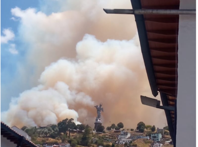 Incendio de El Panecillo