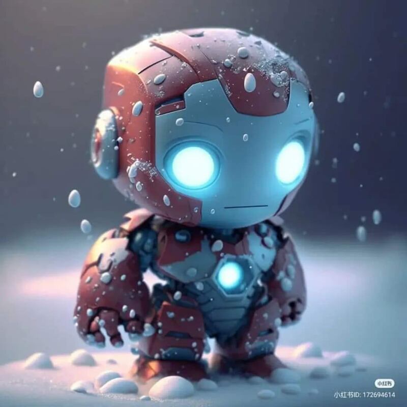 Ironman de niño según Inteligencia Artificial