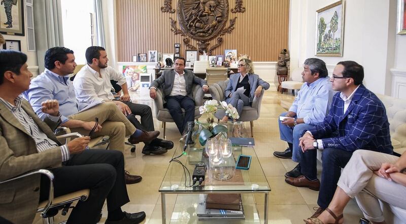 La reunión donde participó EMAPAG se realizó en el Municipio de Guayaquil.