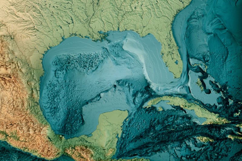 Golfo de México cambia su nombre por América.
