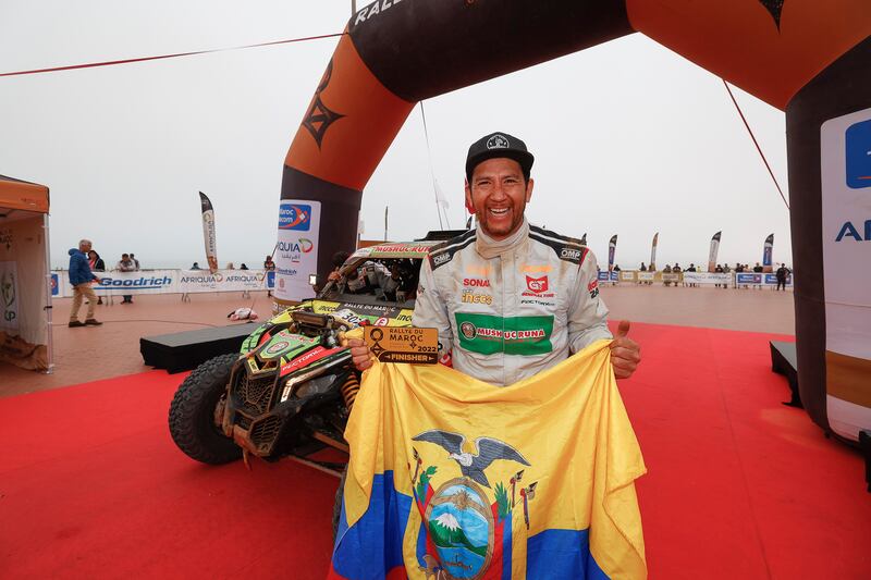 Sebastián Guayasamín, piloto Dakar