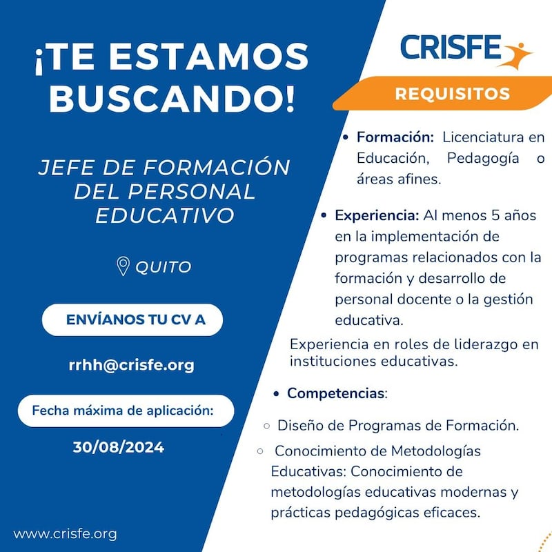 Trabajos en Quito