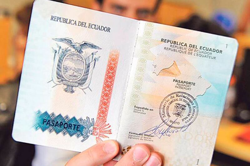 Pasaporte Ecuador