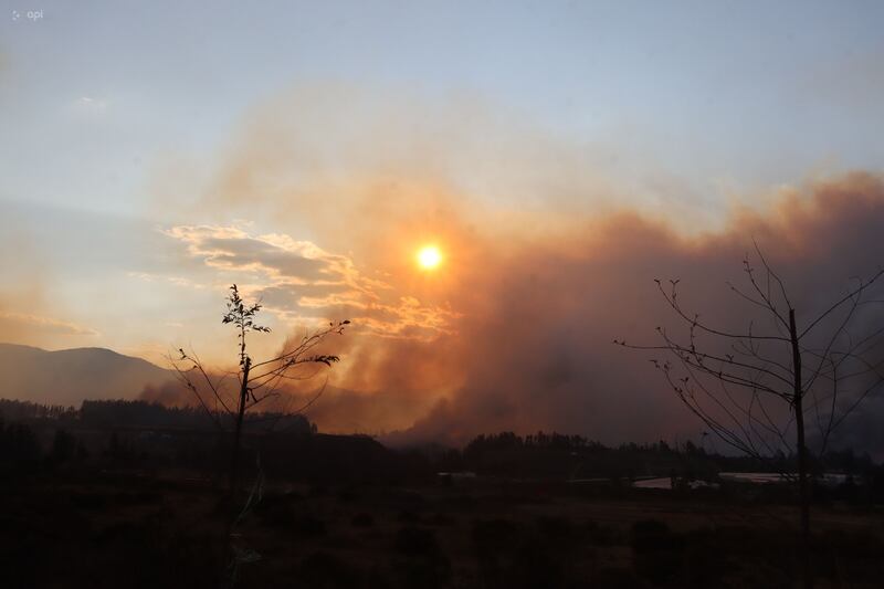 Incendios forestales en Quito