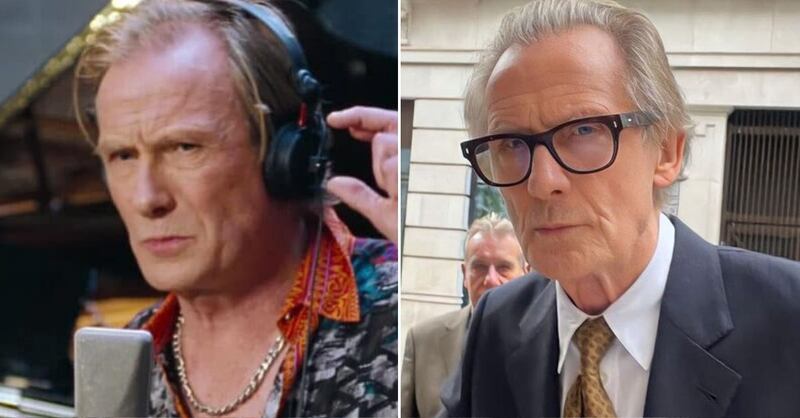 Bill Nighy en 'Realmente amor' y en la actualidad