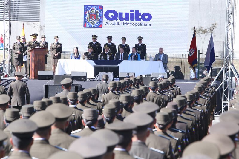 Nuevos policías en Quito