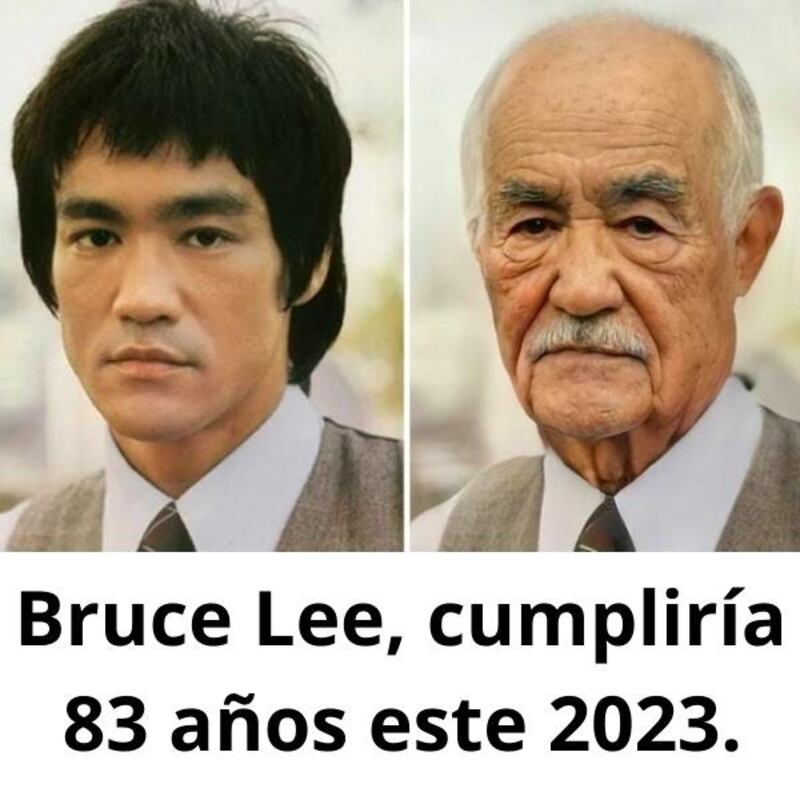 Bruce Lee según IA