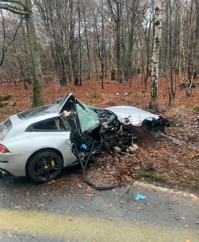 Michael Antonio jugador del West Ham sufre un accidente de tránsito