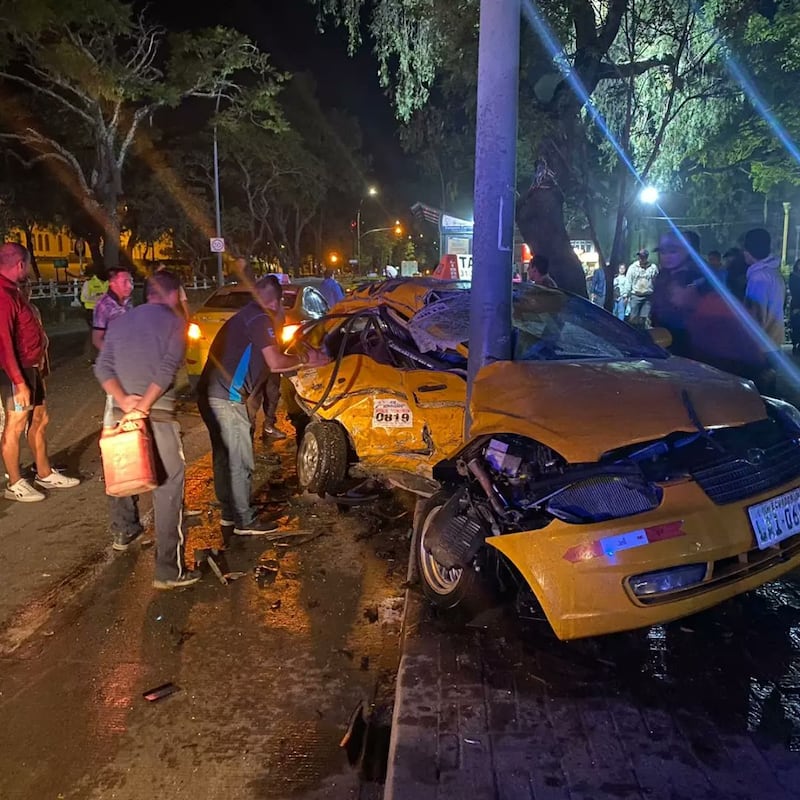 Accidente de tránsito en Loja