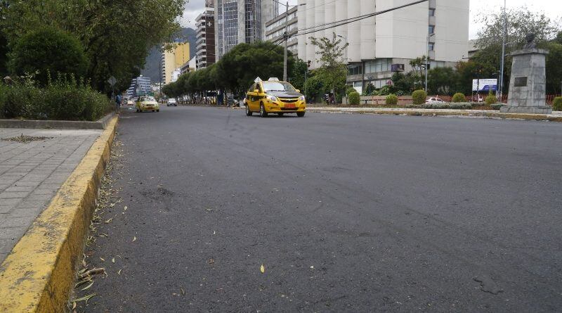 Quito: La fecha en la que estará habilitada la av. Patria tras repavimentación