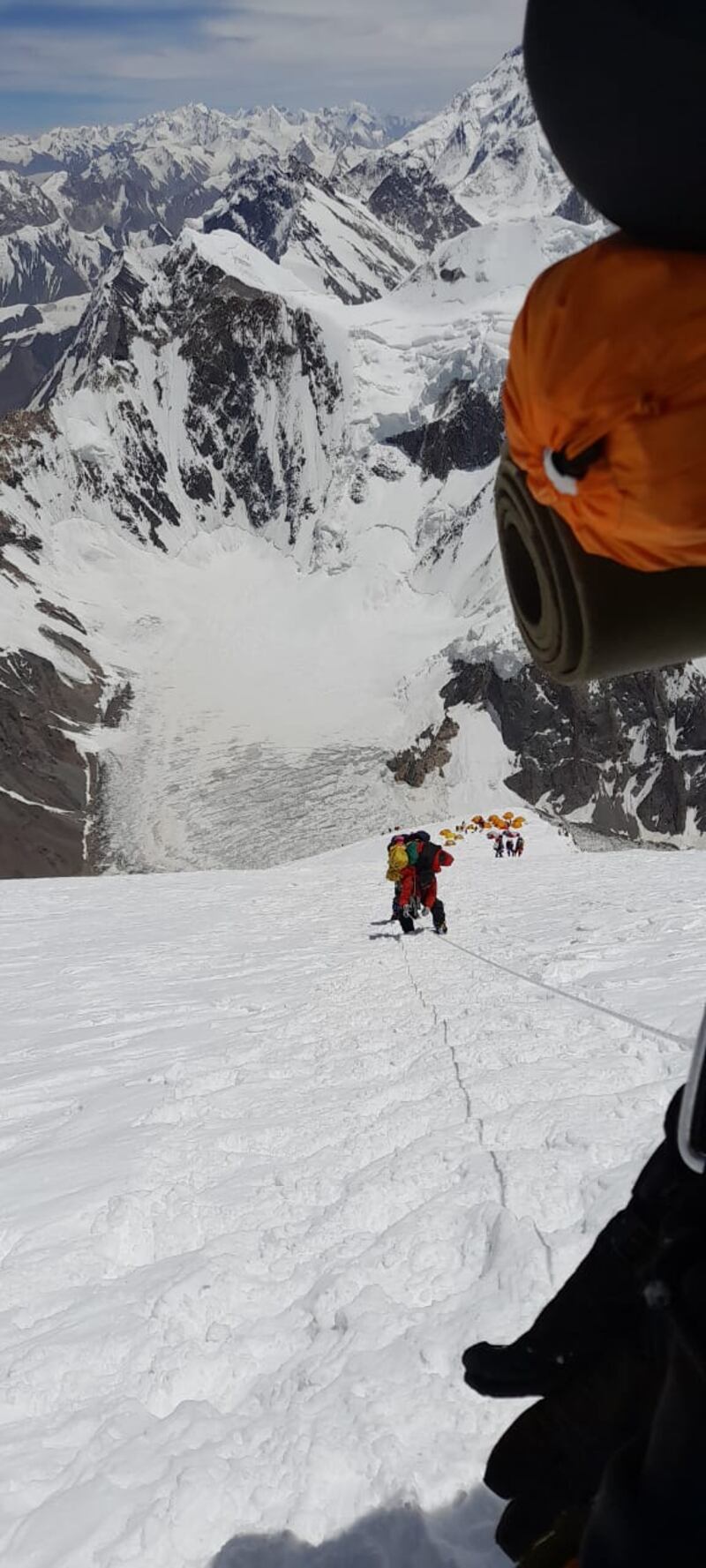 Una de las vistas del imponente K2 en el sistema de los Himalayas.