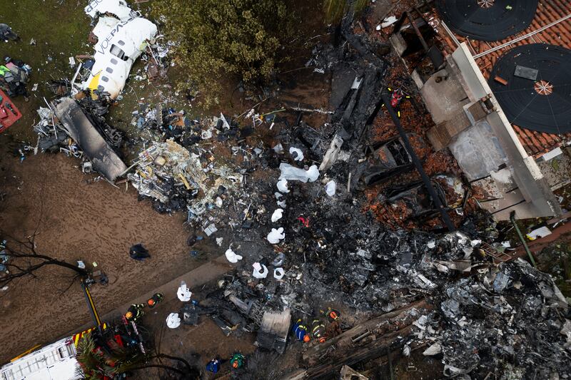 Accidente aéreo en Brasil