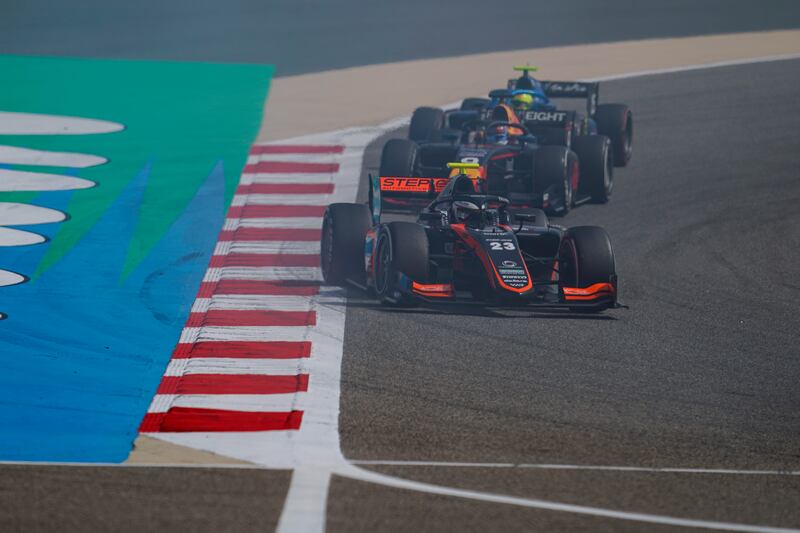 Juan-Manuel Correa, Van Amersfoort Racing. FIA Formula 2 Championship, Bahrain International Circuit, Sakhir, Bahrain. 5th March 2023.