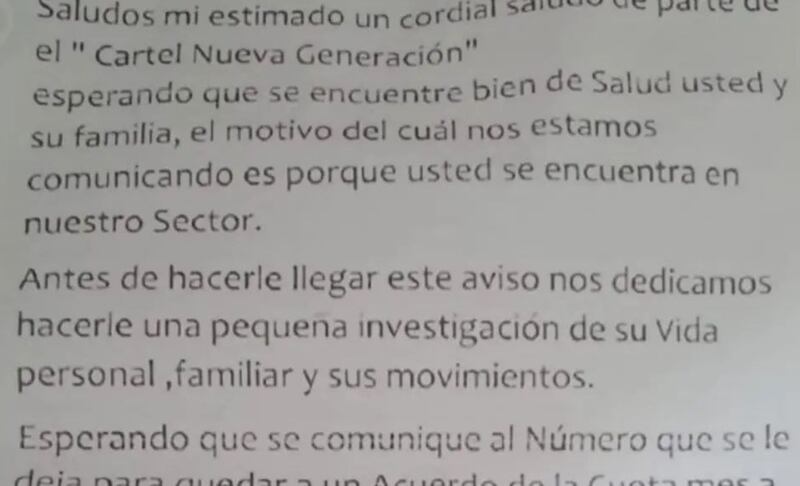 Inseguridad en Ecuador