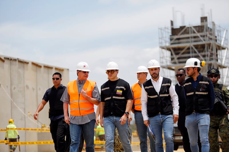 (FOTOS) Así avanza la construcción de la cárcel ‘El encuentro’ en Santa Elena