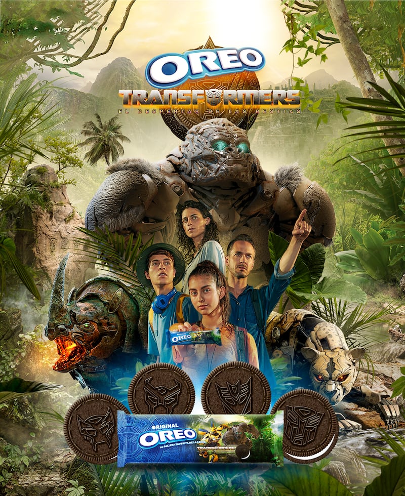 Tus Transformers favoritos en tus galletas Oreo