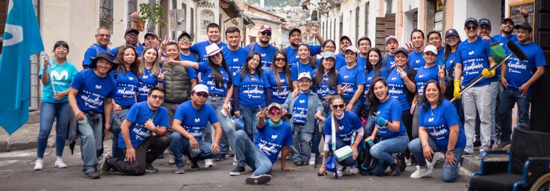 Jornada de voluntariado de Fundación Telefónica Movistar