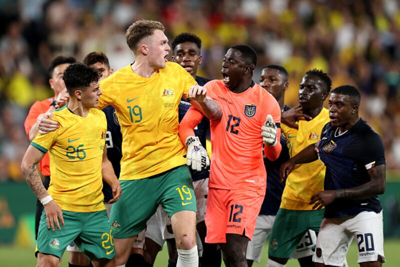 Moisés Ramírez con la Tricolor ante Australia