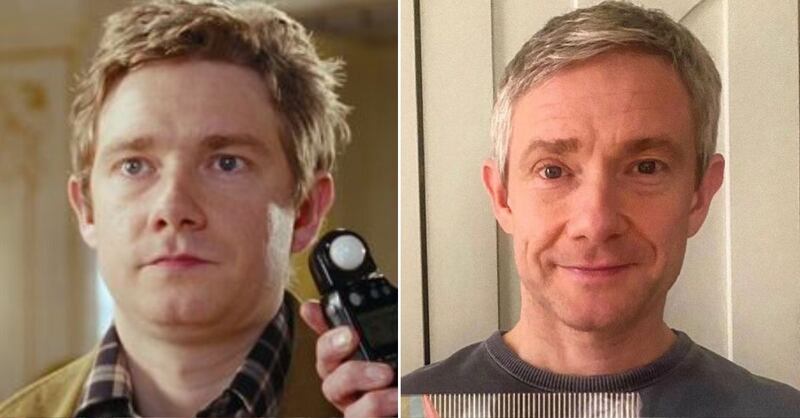 Martin Freeman en 'Realmente amor' y en la actualidad