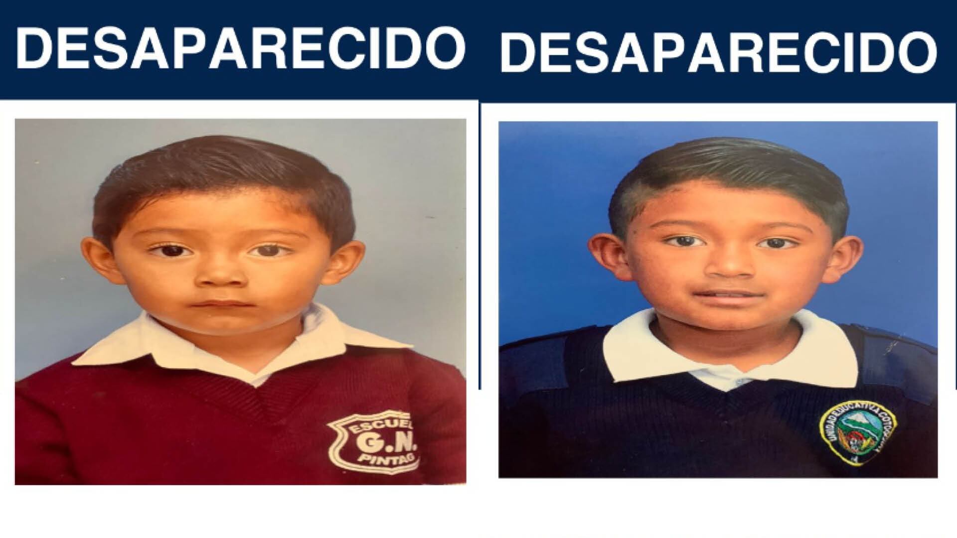 Quito: reportan la desaparición de dos primos en Pintag