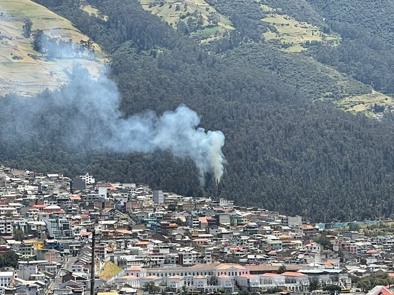 Incendios forestales en Quito