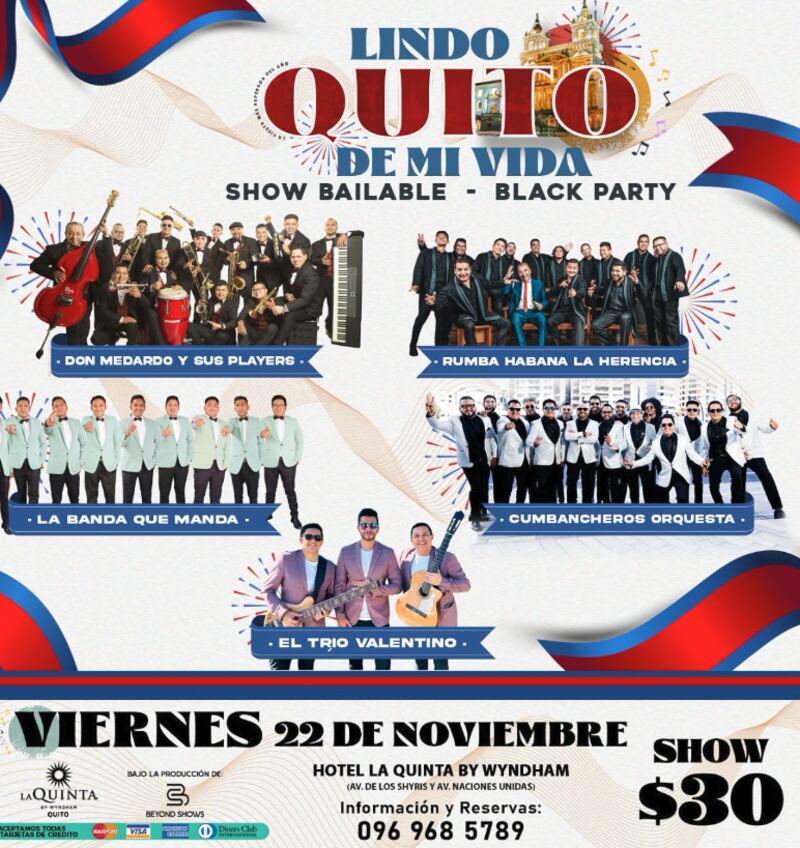 Lindo Quito de mi Vida – Black Party