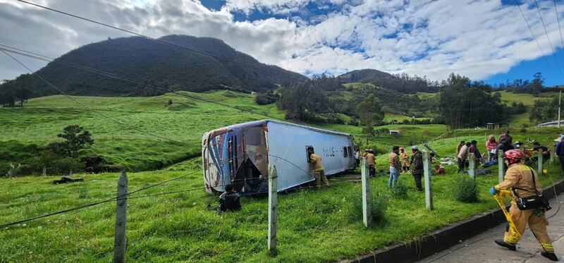 Accidente en Cuenca-Cumbe