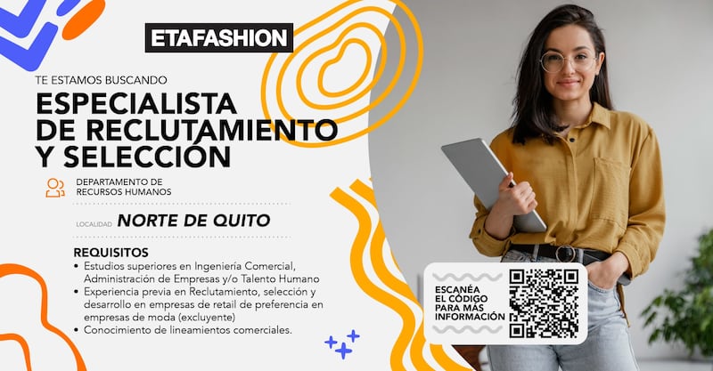 Vacante en Etafashion