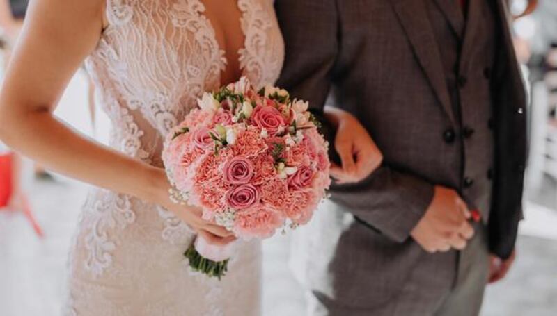 La creadora de contenido de boda