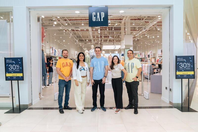 Tienda Gap está ubicada en el Mall del Sol.