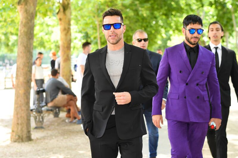 Ricky Martin y Jwan Yosef