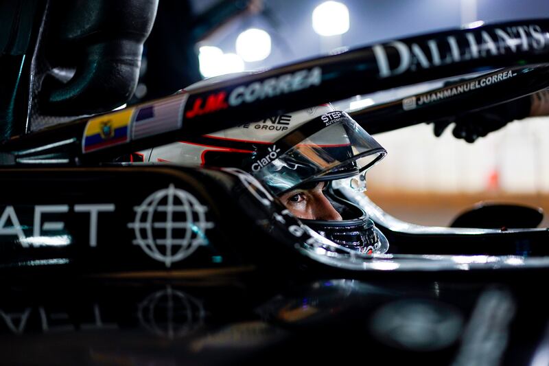 Juan Manuel Correa, Van Amersfoort Racing. FIA Formula 2 Testing, Bahrain International Circuit, Sakhir, Bahrain. 15th February 2023.