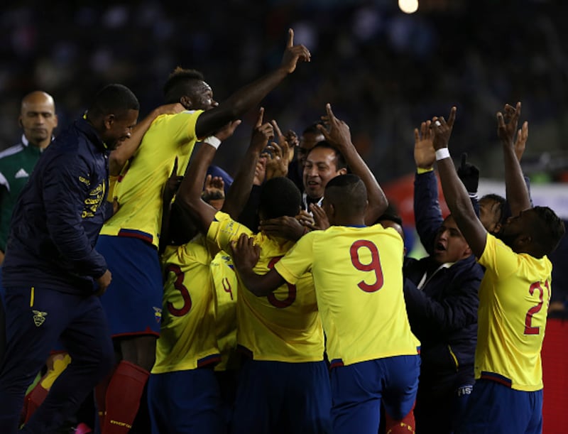 Ecuador logró victoria en 2015 ante Argentina