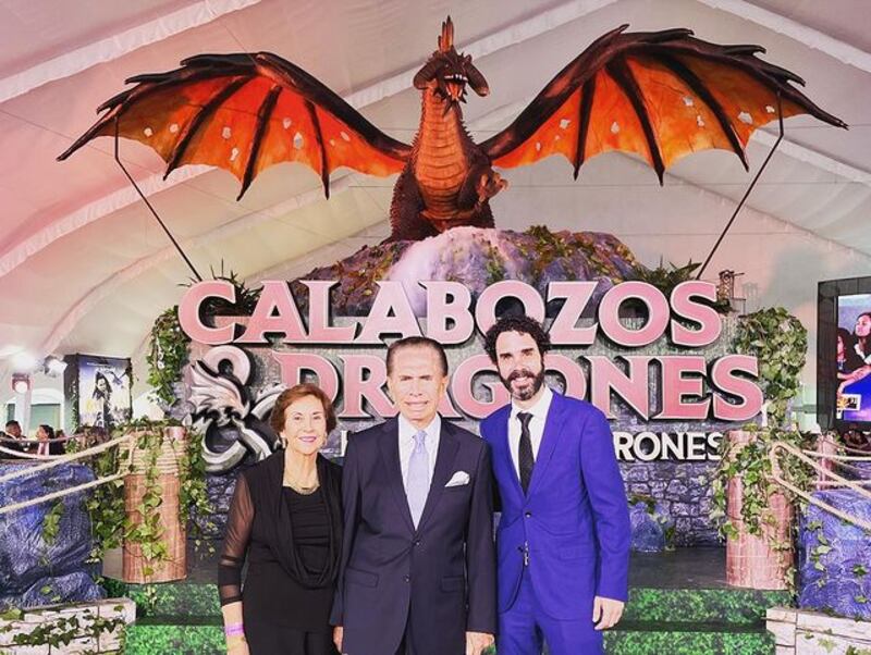 Don Alfonso estuvo en la Alfombra Roja de Calabozos y Dragones