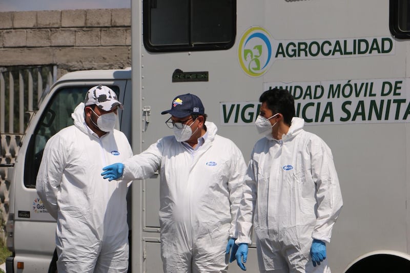 La vigilancia y control por parte de personal técnico es permanente en la zona de Cotopaxi.