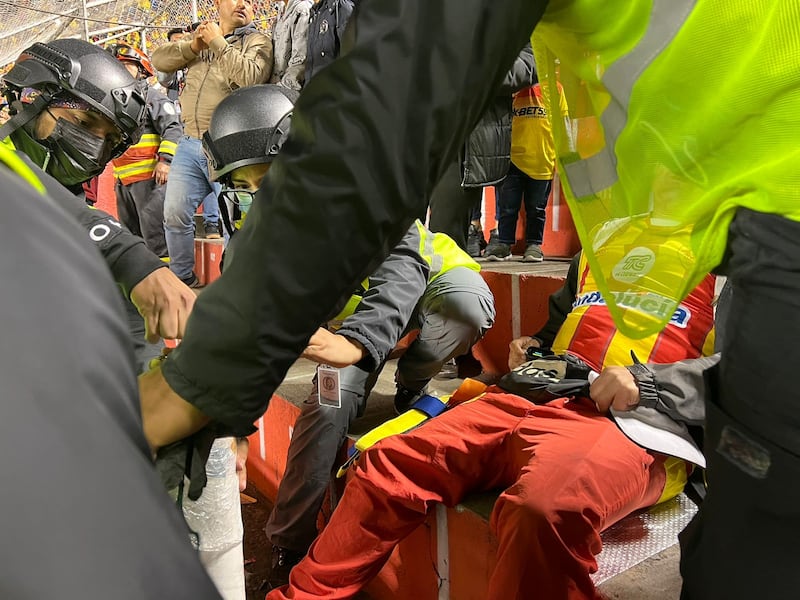 Hincha sufrió una descompensación